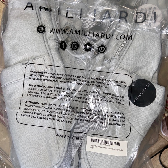 Amilliard diaper bag backpack - Picture 4 of 8